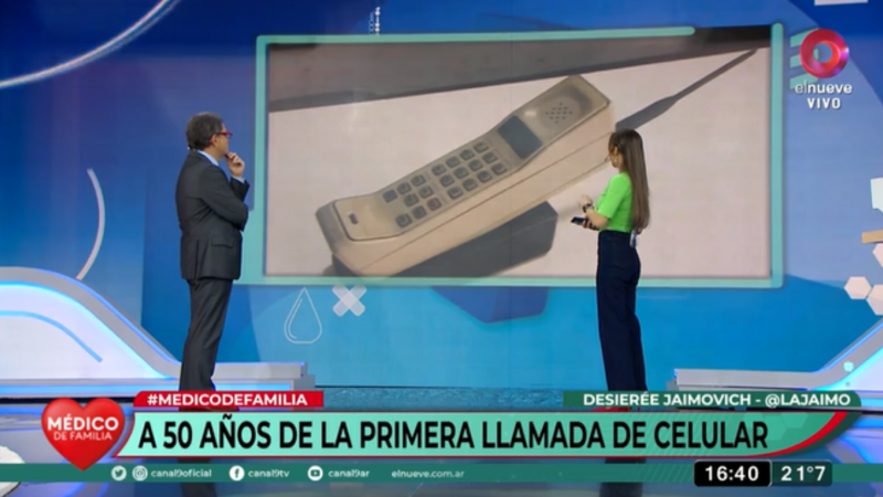 ¿lo Sabías Se Cumplen 50 Años De La Primera Llamada Con Un Celular Canal 9emk 1694